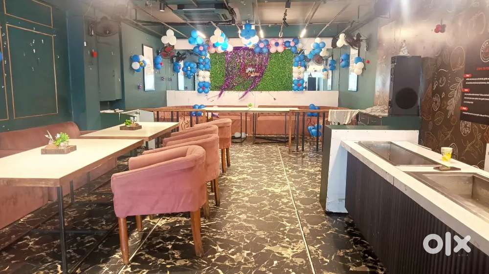 2000sqft furnished restorent on road Indira Nagar Lucknow