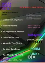Online work from home
