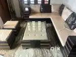 9 seater sofa set with 2 storage box