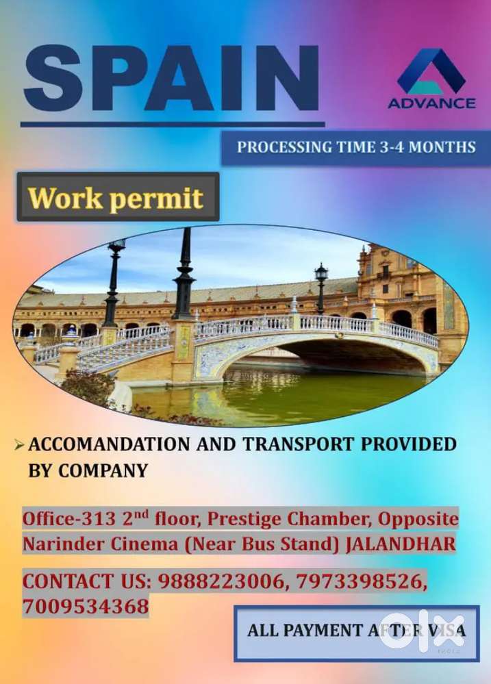 Telling caller and visa filing