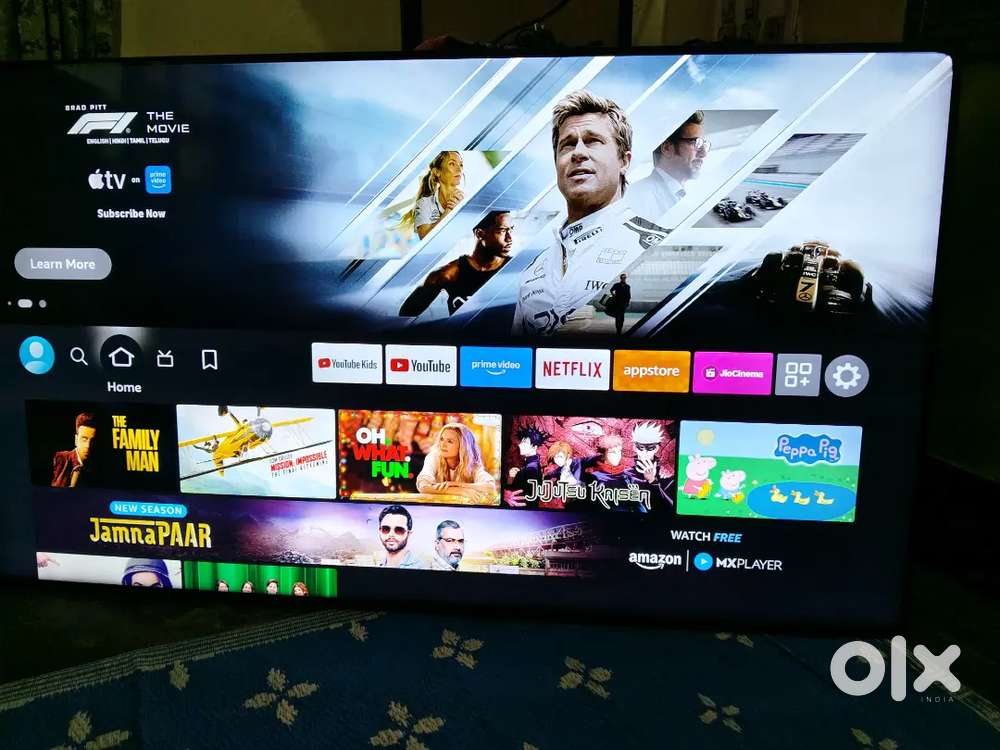 Samsung 55 inch TV and android box