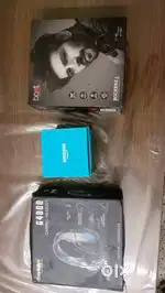 3 ITEMS (1) Ear head cosmic (2)Bluetooth head set Boat (3) Eco Dot