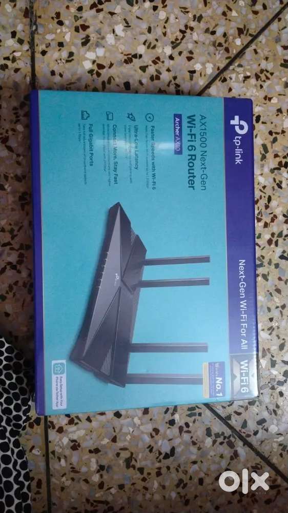 TP-Link Archer AX5100 WiFi 6 Router — High-Speed for Home & Office