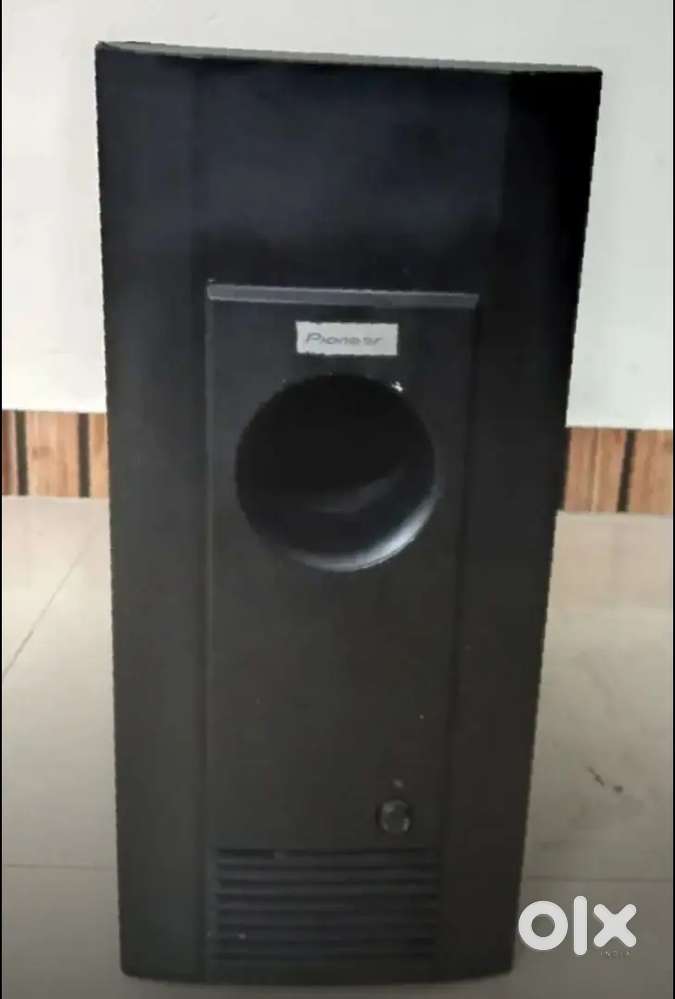 Pioneer active sub woofer. 100 watts model number S-W80SJ. Rs 6,999.