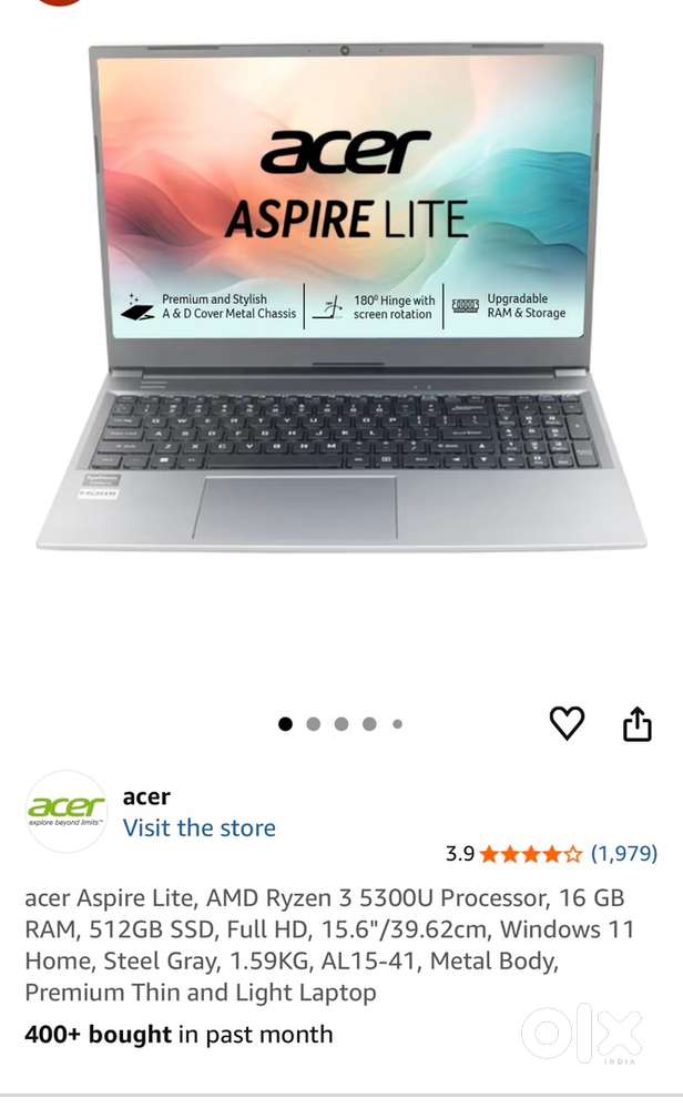 Acer Aspire Lite Ryzen 3