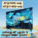 Hot offer sales$ sony new 43 inch smart Android led tv @11444