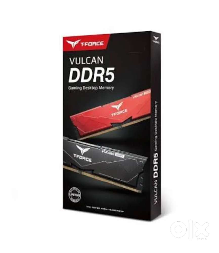 TeamGroup T-Force Vulcan 16GBx2 5200MHz CL40 DDR5 RAM