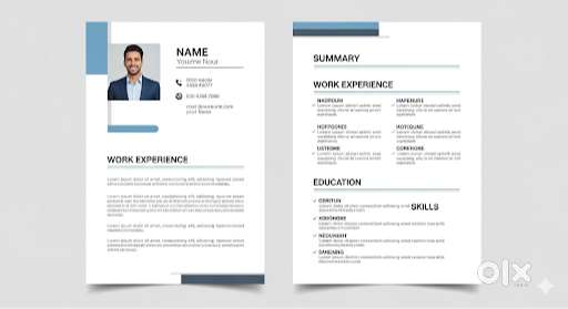 Resume/CV बनाना है तो कॉन्टैक्ट करे