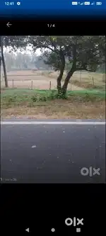 On road land selling