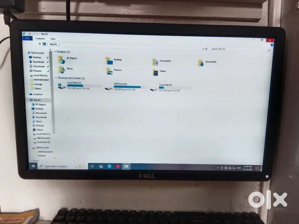 FULL COMPUTER SET ( mini PC & Wire less keyboard mouse)