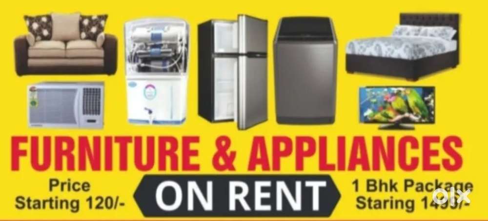 Furniture Appliances on RENT