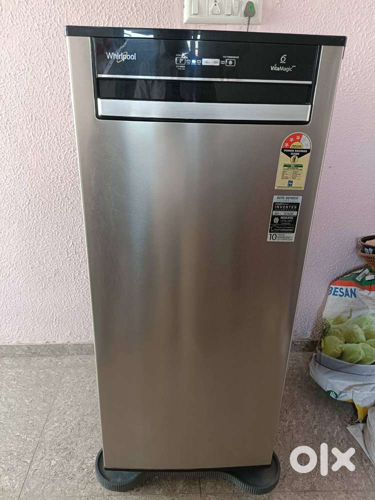 Whirlpool 200L Inverter Fridge – 3 Star  Warranty till Feb 2026
