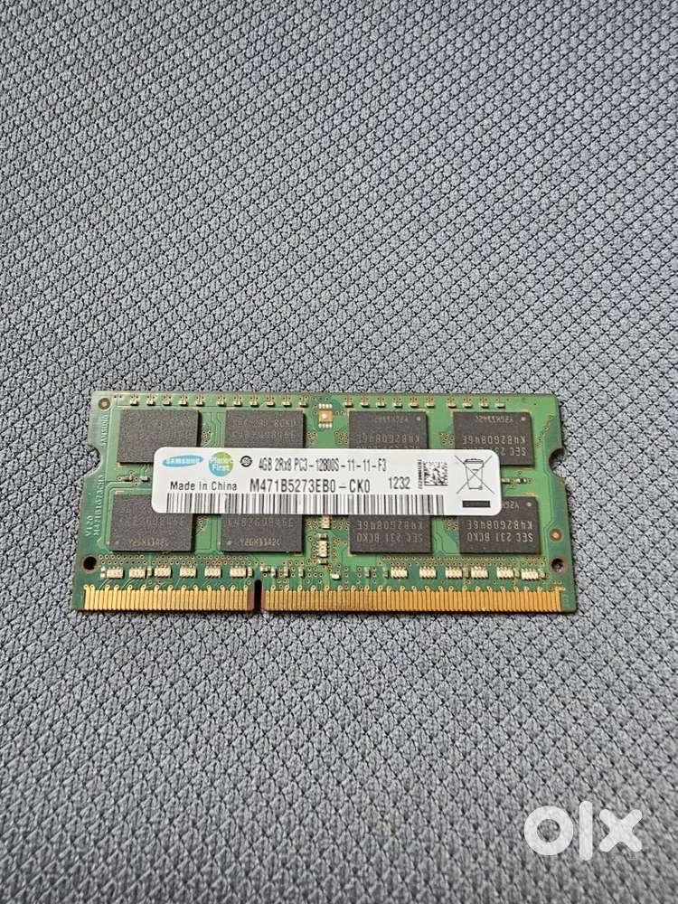 Used Samsung 4GB DDR3 1600MHz RAM for Notebook/Laptop Upgrade