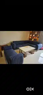 Sofa Set with Marble center table