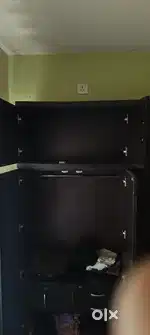 Wooden wardrobe