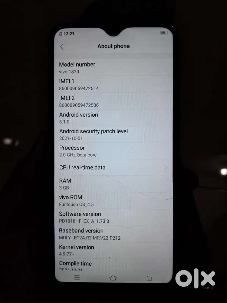 Vivo 1820 91i
