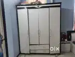 White and brown wardrobe