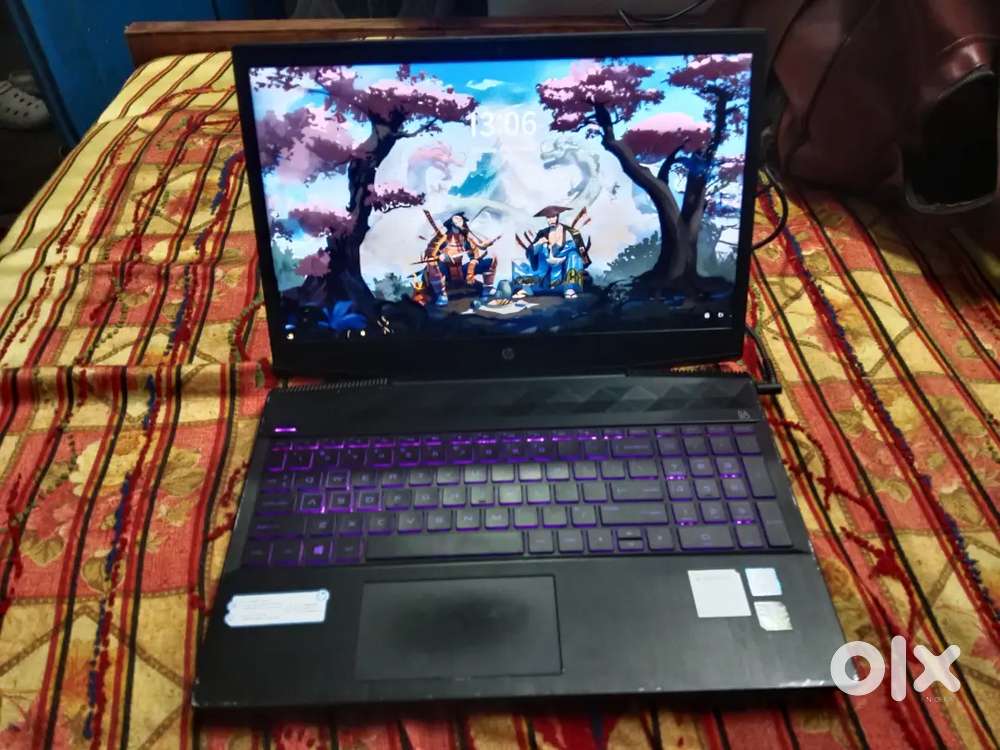 HP Pavilion Gaming Laptop (i5 8th Gen, GTX 1050, 8GB RAM, SSD + HDD)