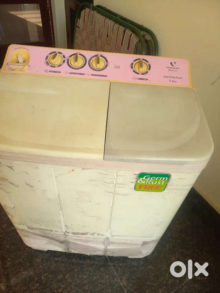 Videocon 7 kg semi automativ washing machine