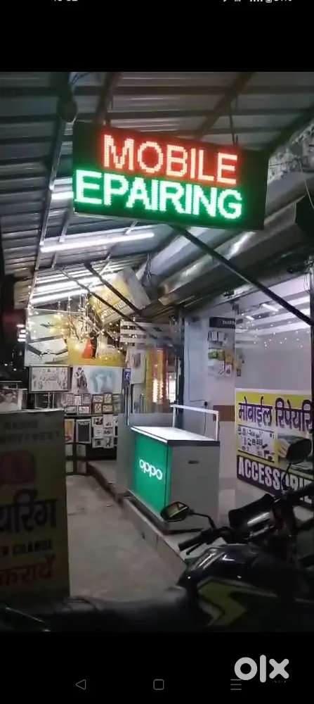 Only Mobile shop on rent with furniture Rohini sector 16 mobile market