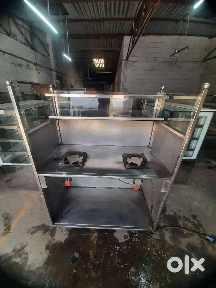 SS Used Hotel/Cafe/Bakery/Chat/Juice/Parcel Counter/Stall/Work Tables