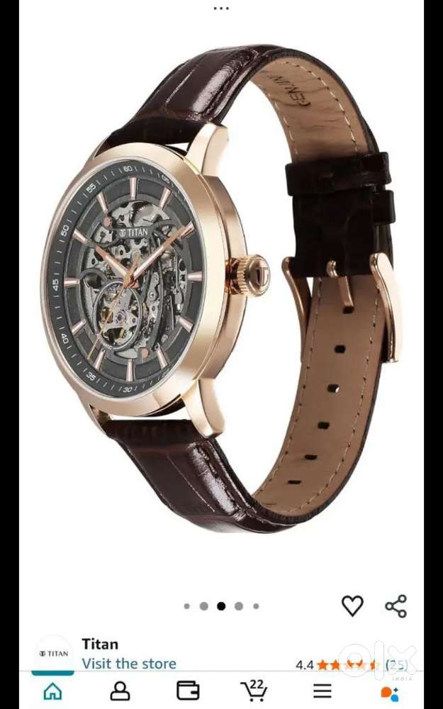 Titan watch , trolley bag, shoes