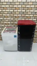 Lg fully automatic washing machine and single door with installation