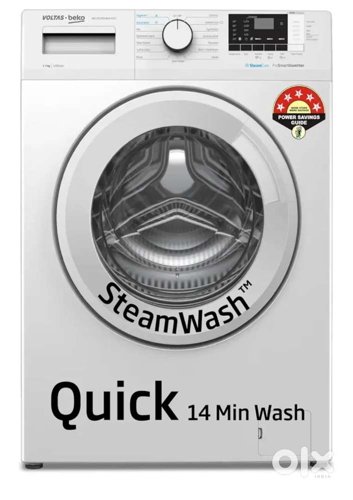 Voltas 7 Kg 5Star Inverter Fully Automatic Front Load Washing Machine