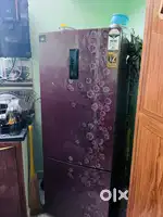 Haier double door fridge