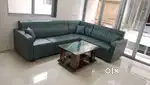 Luxury Blue L-Shape Corner Sofa Set for Sale in Valsad – Modern & Comf