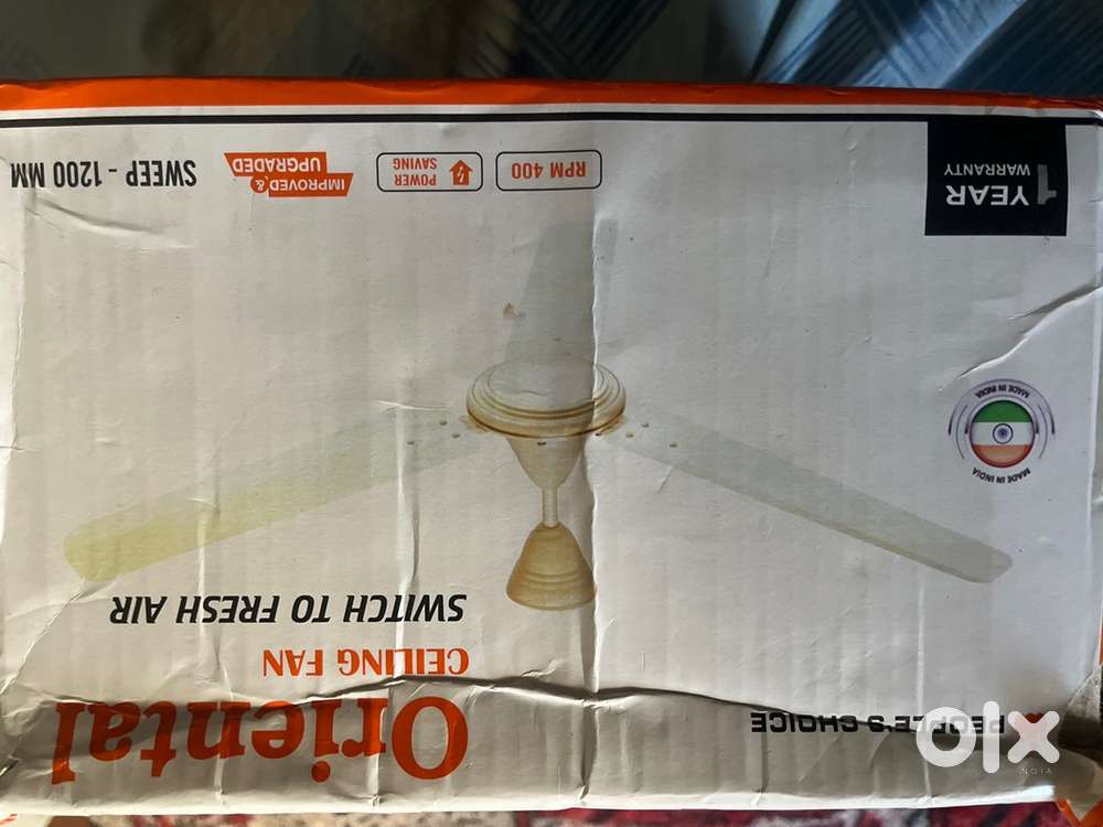 I have a unused ceiling fan to sell