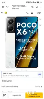 Poco x6 5g 12*256