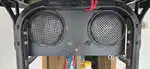Tractor hood chatri with music system
