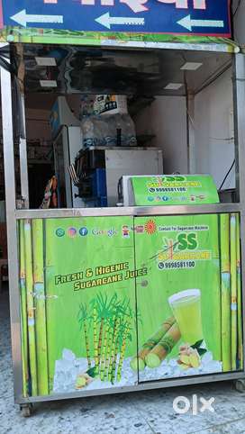 Automatic sugarcane machine with chiller