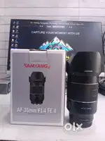Sony E mount 35mm 1.4 lens sale