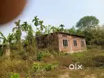 Land and house for sale
