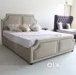 Double box bed king mattress available here