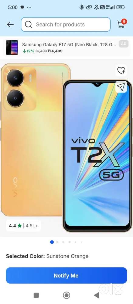 Vivo t25g mobile