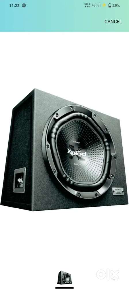 Sony Car Subwoofer 12 inch 1800w