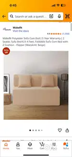 3 seater sofa cum bed