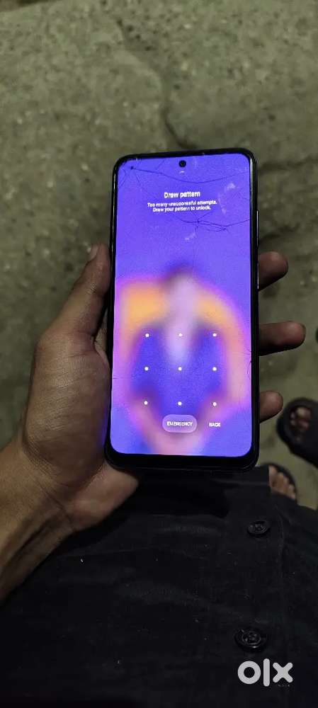 Redmi note 10s original folder sab parts original h touch tuti hui hai