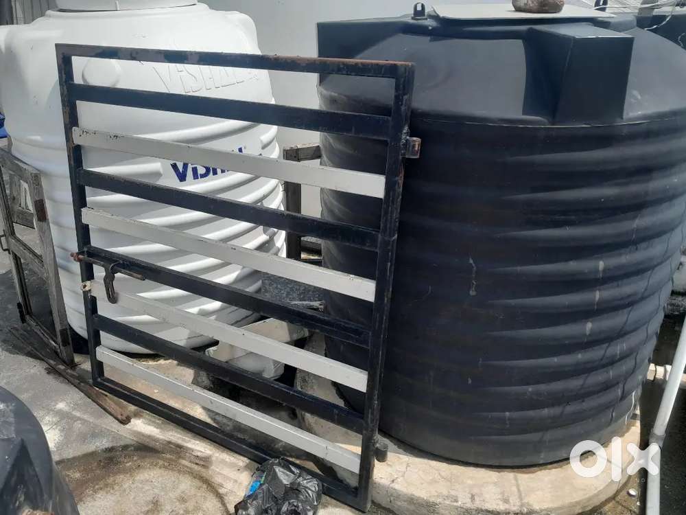 Strong wooden  toufun glass Door & Entry Gate Grill(with vera)