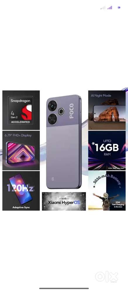 আমার ফোন POCO M6 Plus 5G ৮ মাস হয়েছে সব কিছু ঠিক অরজিনাল চাজার আছে