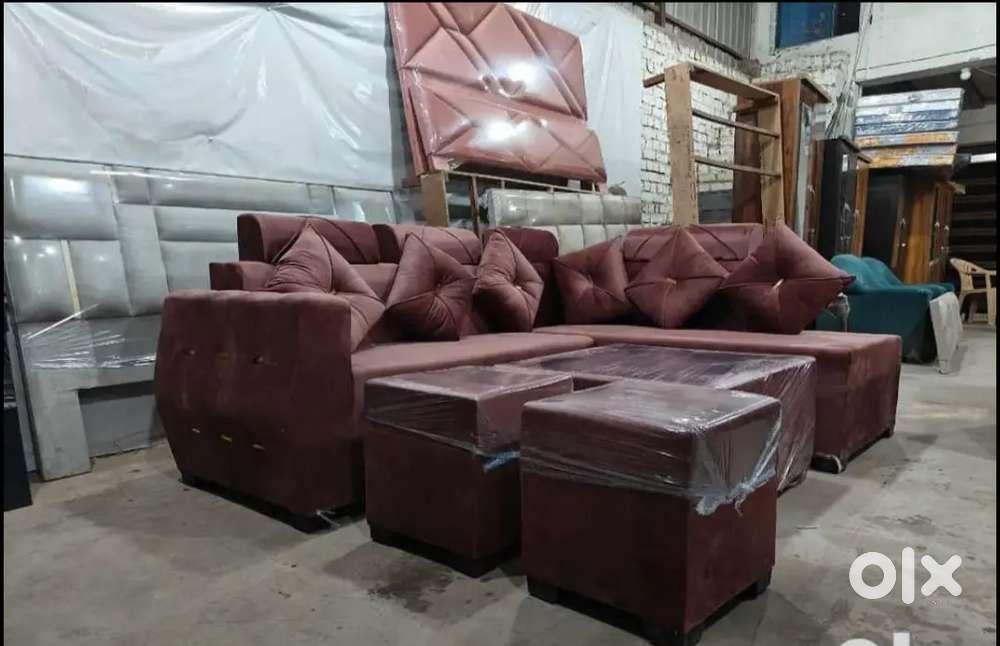 Brand new sofa set L safe