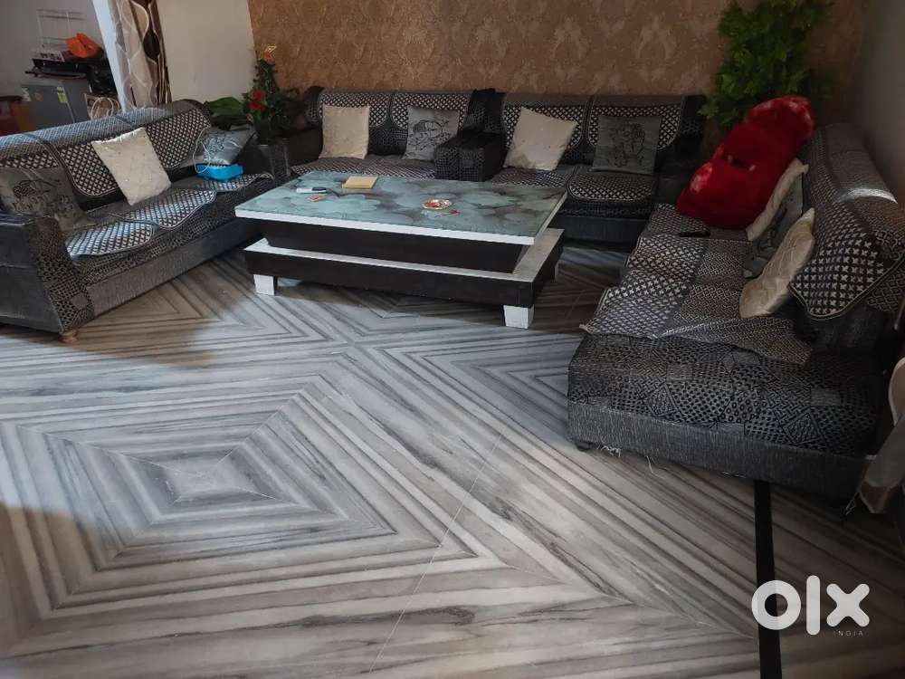 old sofa set10 seater without center table