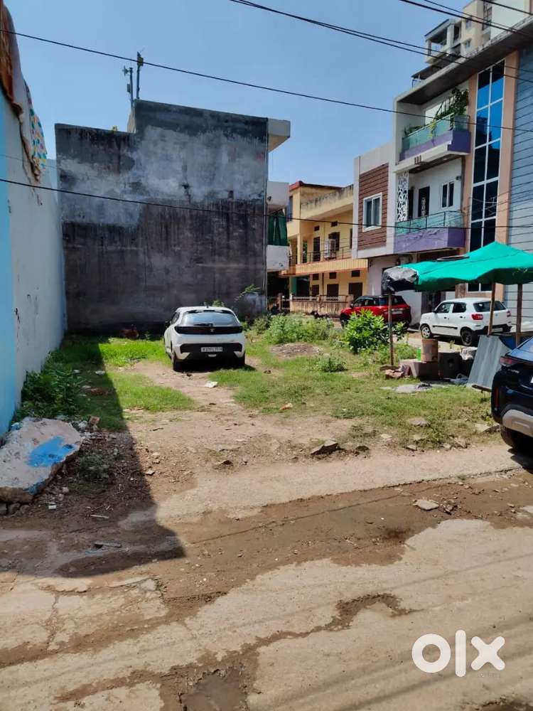 Plot for sale double side road gulabh bagh kota