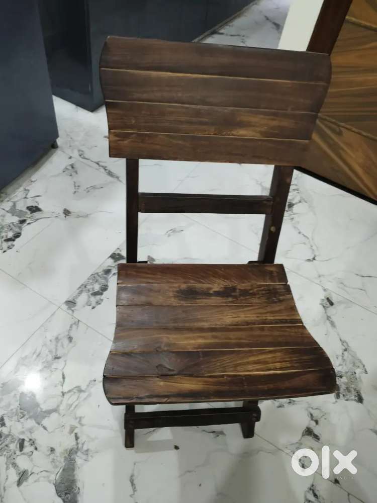 Iron & wooden chairs