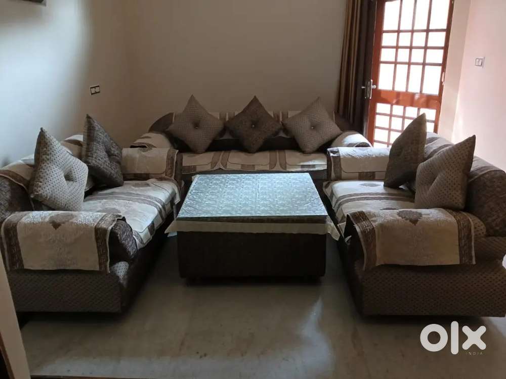 Sofa set and dinning table
