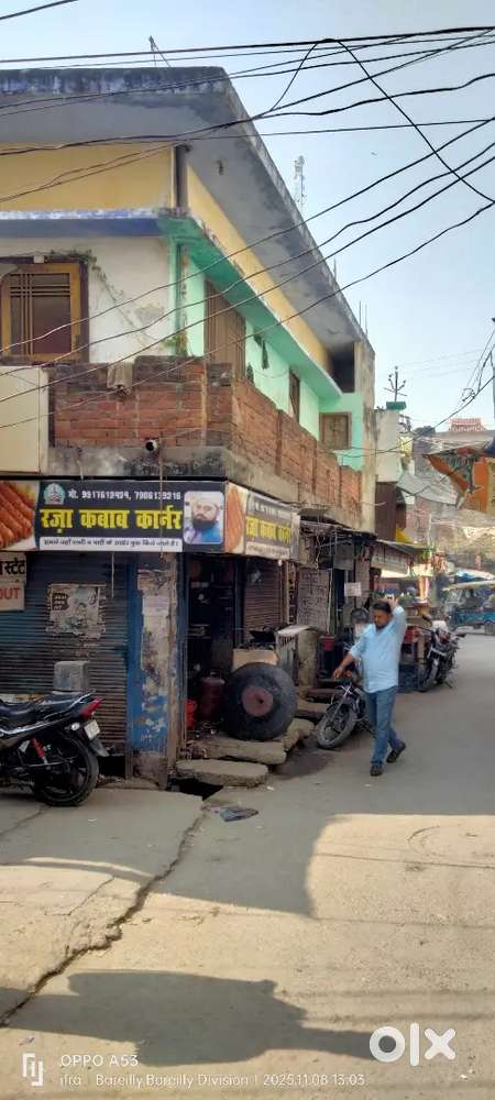 20 shops and  main road two side road duble story. Sailani Bareilly