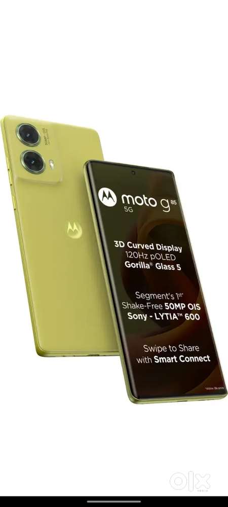Motorola g85 8 gm ram 128 gb storage